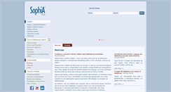 Desktop Screenshot of portalsophia.com.br
