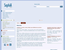 Tablet Screenshot of portalsophia.com.br